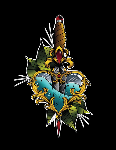 Explore generational tattoo ideas, creative tattoo ideas in Odessa, available at Heart And Dagger Tattoo