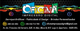Oficina Impressão Digital - Publicidade, Impressão Digital, Gráfica e Design.