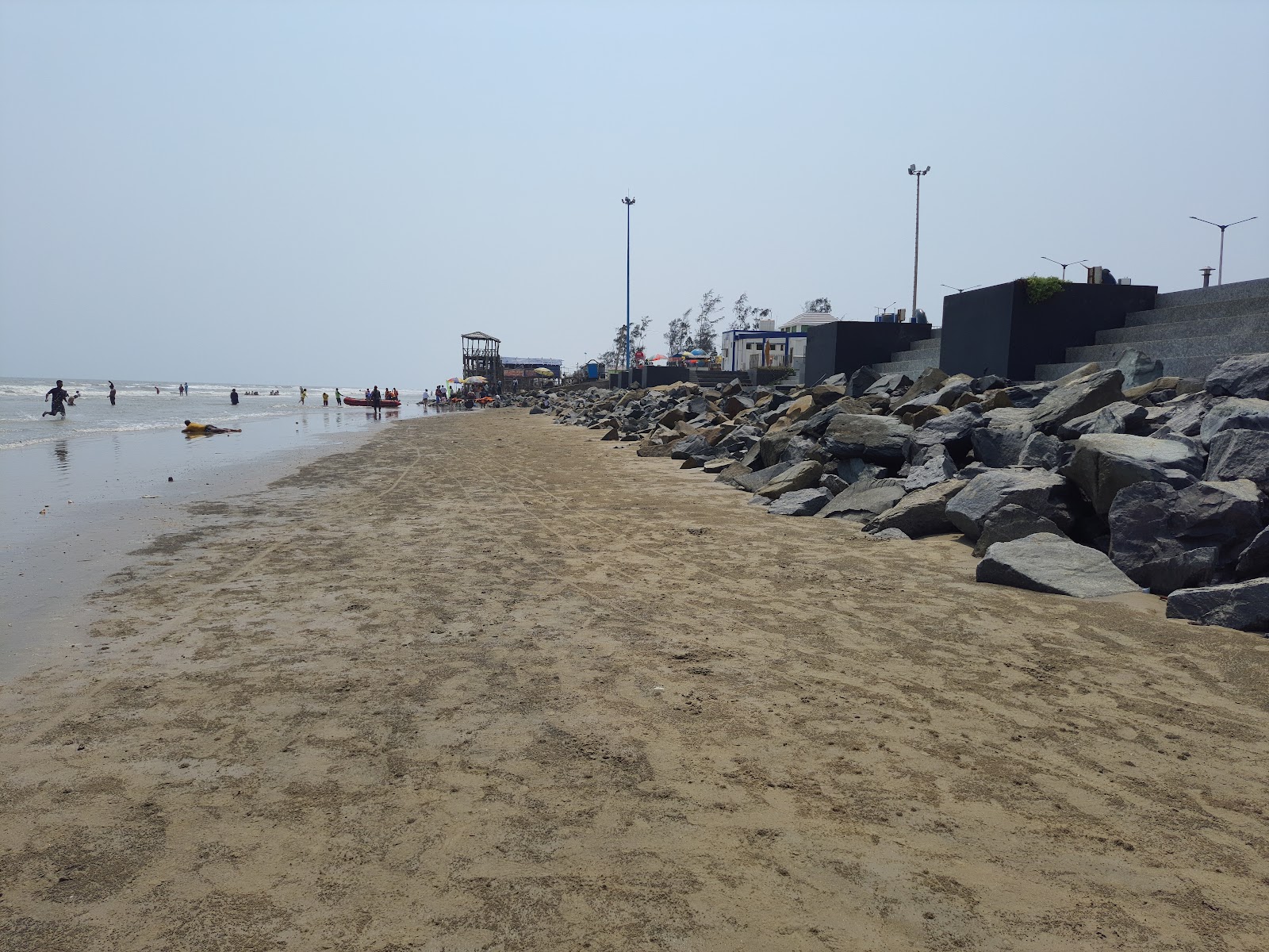 Foto di Mandarmani Sea Beach - luogo popolare tra gli intenditori del relax