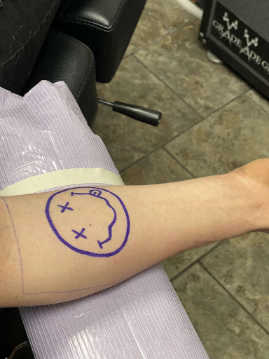 Explore charmed tattoo ideas, creative tattoo ideas in Fort Wayne, available at Grade A Tattoos and Body Piercing