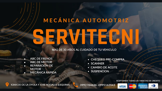 Mecánica Automotriz Servitecni - Quito