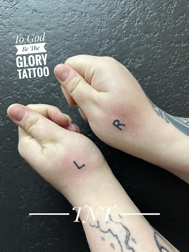 Explore wrap around tattoo ideas, creative tattoo ideas in Grand Coulee, available at To God Be The Glory Tattoo & Piercing