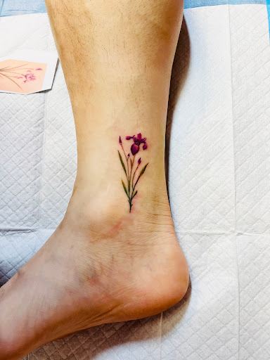Explore billie eilish tattoo ideas, creative tattoo ideas in Sioux City, available at Inkspired Atelier