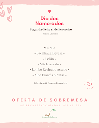 O Alpendre da Devesa em Macinhata da Seixa menu n° 2