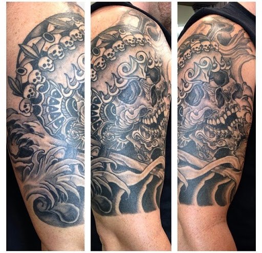 Explore female side tattoo ideas, creative tattoo ideas in Lees Summit, available at Bleeding Heart Tattoo