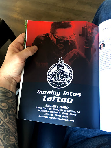 Tattoo Shop «Burning Lotus Tattoo», reviews and photos, 34662 LA-16 A, Denham Springs, LA 70706, USA