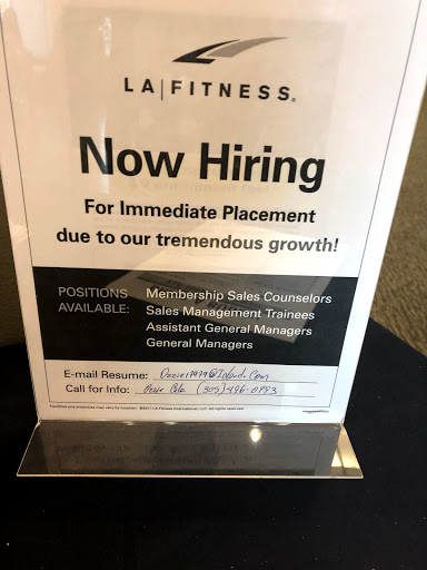 Gym «LA Fitness», reviews and photos, 1580 NE Miami Gardens Dr, North Miami Beach, FL 33179, USA