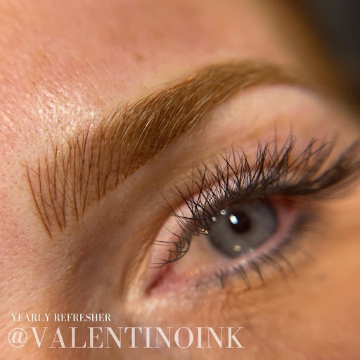 Explore back of thigh tattoo ideas, creative tattoo ideas in Canton, available at Valentino Ink