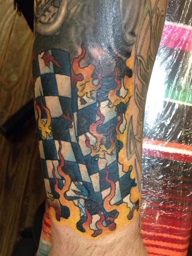 Explore hawaiian tattoos ideas, creative tattoo ideas in Fort Worth, available at Lucky Horseshoe Tattoo