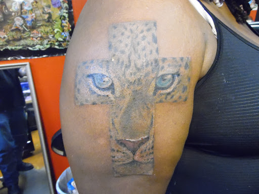 Explore halloween tattoo ideas for men, creative tattoo ideas in Southport, available at Inklanation Custom Tattoos