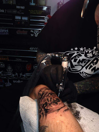 Explore colorful sleeve tattoo ideas, creative tattoo ideas in Enid, available at IRONHORSE TATTOO & BODY PIERCING STUDIO,LLC