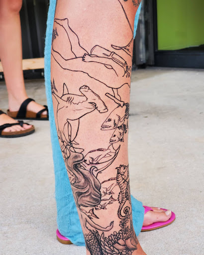 Explore guy tattoo ideas forearm, creative tattoo ideas in Jupiter, available at Moth And Moon Tattoo