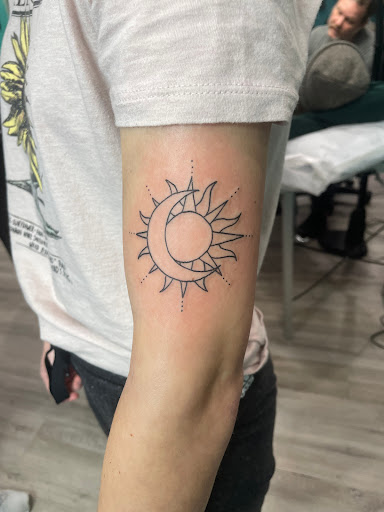 Explore tattoo ideas for men thigh, creative tattoo ideas in Toledo, available at Ink and Iron Tattoo Parlour and Gallery