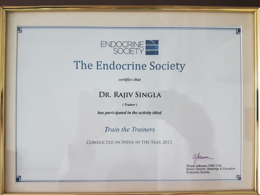 Dr Rajiv Singla Diabetes Specialist, Thyroid Specialist, Sexologist, Growth Disorder Specialist