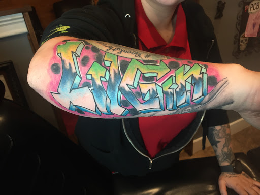 Explore skull forearm tattoo ideas, creative tattoo ideas in Pearcy, available at Studio 621 Tattoo