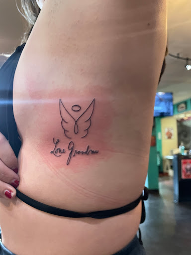 Explore boyfriend tattoo ideas, creative tattoo ideas in San Diego, available at Sideshow Tattoo and Piercing