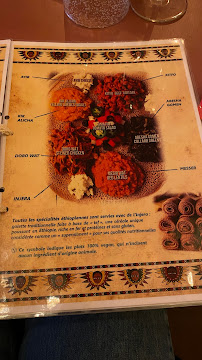 Menu / carte de La Petite Ethiopie Restaurant à Strasbourg