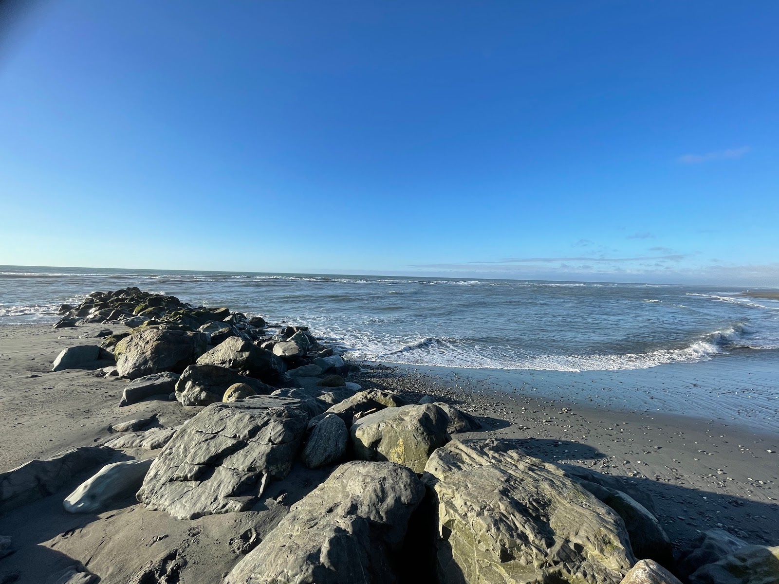 Fotografija Hokitika Beach priljubljeno mesto med poznavalci sprostitve