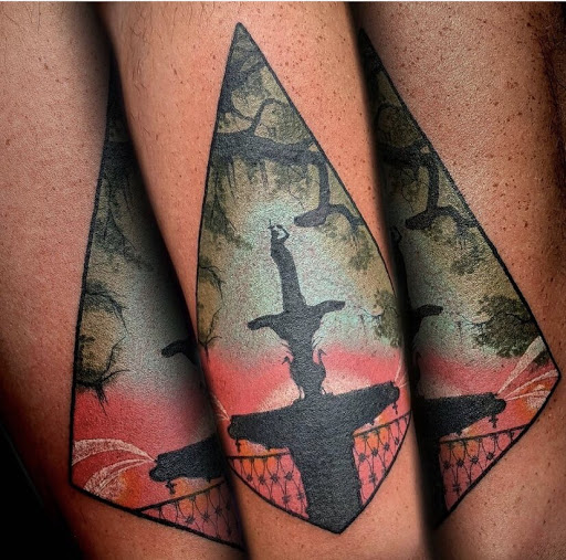 Explore croatian tattoo ideas, creative tattoo ideas in Savannah, available at Tramp Art Studios