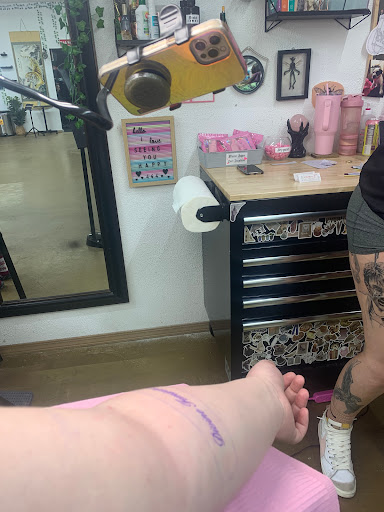 Explore golden retriever tattoo ideas, creative tattoo ideas in Fort Wayne, available at InkoFriendly Tattoos