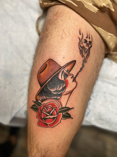 Explore triathlon tattoo ideas, creative tattoo ideas in Charleston, available at The Edge Tattoo Studio