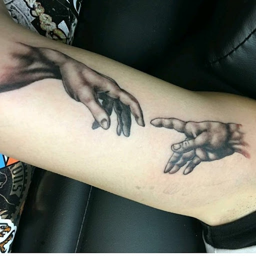 Explore mens nature tattoo ideas, creative tattoo ideas in Rowlett, available at Fresh Image Tattoo Studios