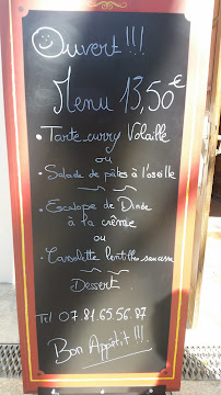 Les Marronniers à Saint-Michel-de-Lanès menu