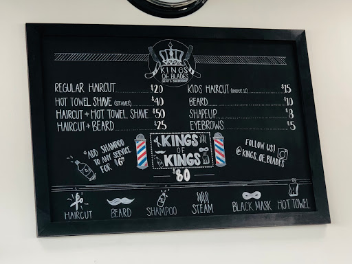 Barber Shop «kings of blades barber shop», reviews and photos, 824 Horseblock Road, Farmingville, NY 11738, USA