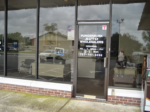 Funderburk Auto Wholesale, 1123 S Military Hwy, Chesapeake, VA 23320, USA, 