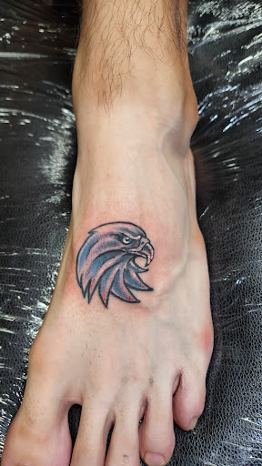 Explore basketball tattoo ideas leg, creative tattoo ideas in San Tan Valley, available at Frontier Tattoo Company