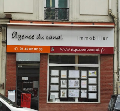 Agence du Canal à Paris