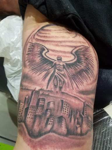 Explore men's bible verse tattoo ideas, creative tattoo ideas in Casper, available at Black Sunday Tattoo