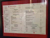 Restaurant Lorette à Paris - menu / carte