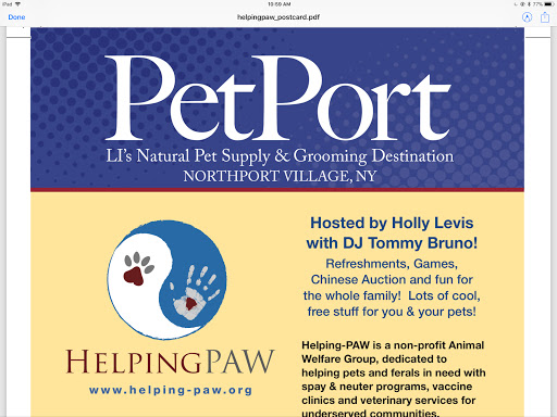 Pet Supply Store «Petport Pet Supply and Grooming Salon», reviews and photos, 40 Main St, Northport, NY 11768, USA