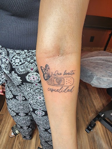 Explore tattoo ideas for mothers with sons, creative tattoo ideas in Houston, available at MS Studios Houstons Ink Therapy