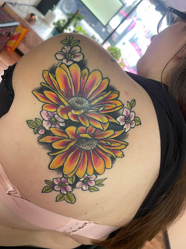 Explore skeleton tattoo ideas, creative tattoo ideas in Clintonville, available at Honey Heart Tattoo