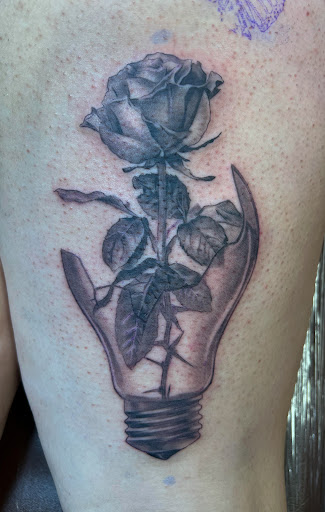 Explore moving tattoo ideas, creative tattoo ideas in Worcester, available at The Hidden Gem Private Tattoo Studio