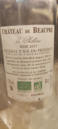 Vin du Restaurant français Le bouche à Oreille à Aix-en-Provence - n°4