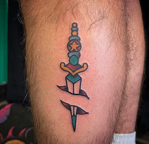 Explore head tattoo ideas for men, creative tattoo ideas in Terre Haute, available at No Worries Tattoo