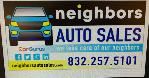 Used Car Dealer «Neighbors Auto Sales», reviews and photos, 19402 Kuykendahl Rd, Spring, TX 77379, USA