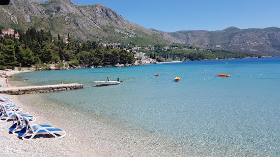 Srebreno beach