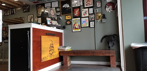 Explore women's thigh tattoo ideas, creative tattoo ideas in Seattle, available at Rat City Tat2