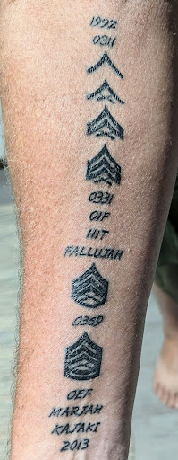 Explore shooting star tattoo ideas, creative tattoo ideas in Fredericksburg, available at Tattoo Haven