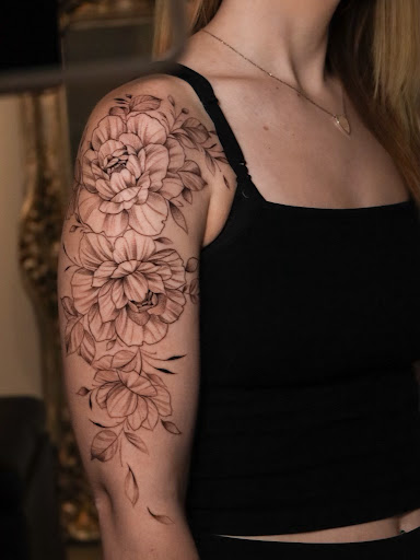 Explore korean tattoo ideas, creative tattoo ideas in Montgomery, available at Flying Eye Tattoo Studio