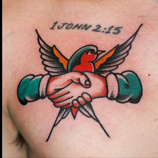 Explore heart locket tattoo ideas, creative tattoo ideas in Springfield, available at Good Heart Tattoos