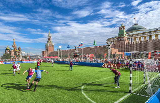 Public soccer fields Moscow