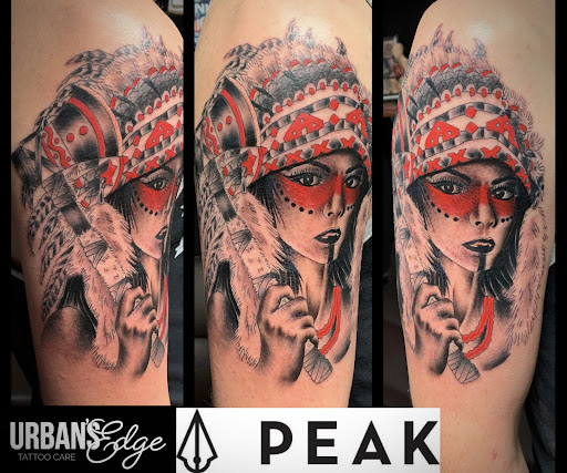 Explore tribal butterfly tattoo ideas, creative tattoo ideas in Sunbury, available at Knuckles & Needles Tattoo Parlor