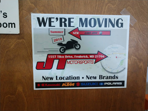 Motorcycle Dealer «J T Motorsports Inc», reviews and photos, 5848 Urbana Pike, Frederick, MD 21704, USA