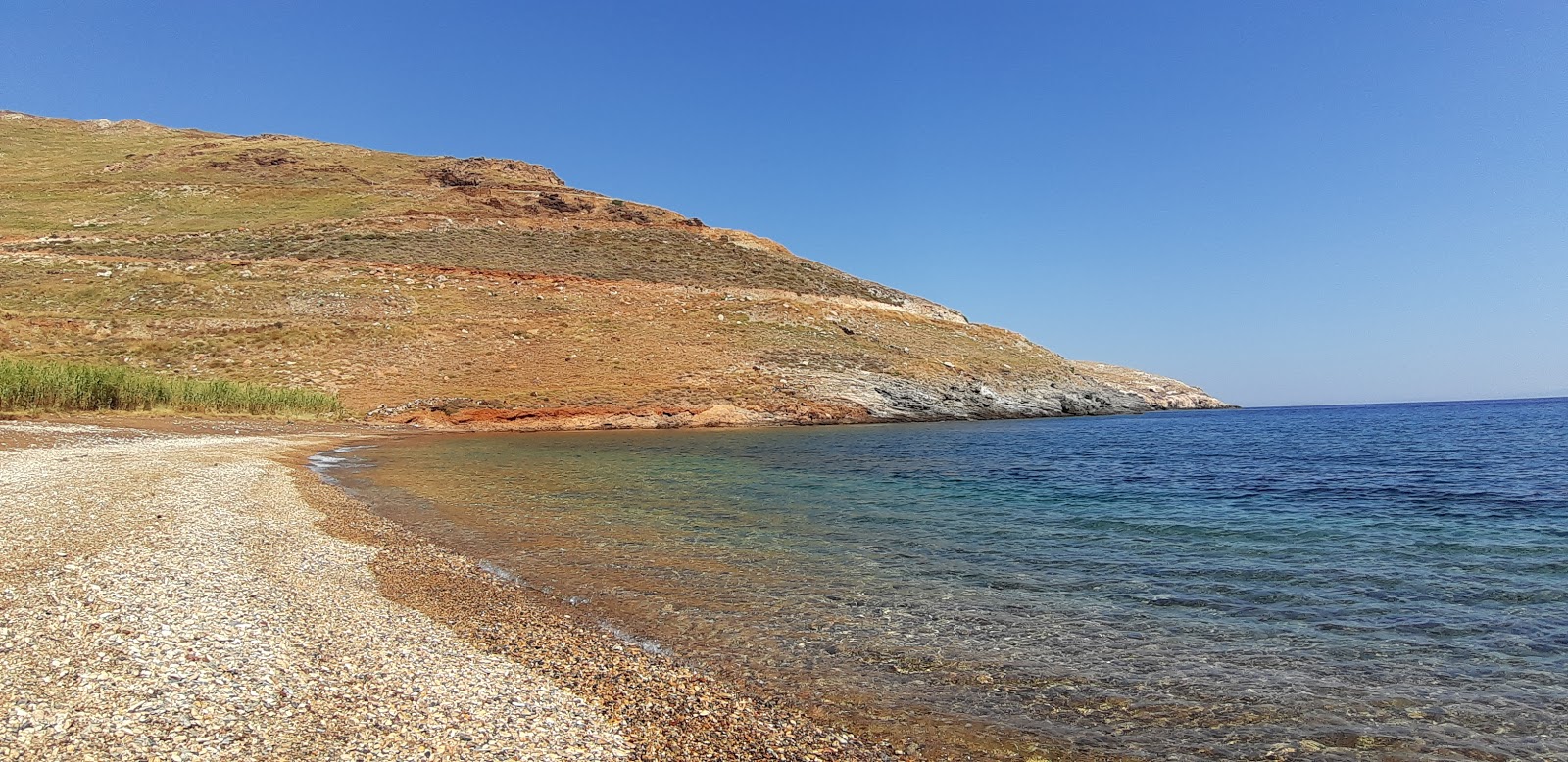 Photo of Malliadiko beach with small multi bays