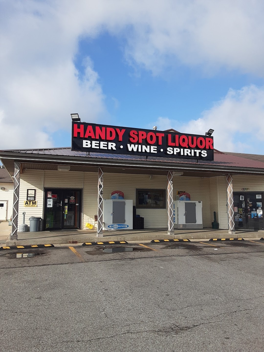 Handy spot liquor